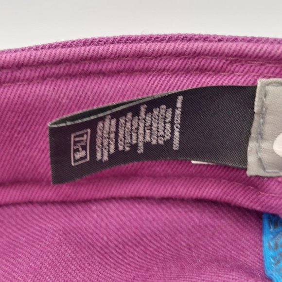 Vintage Nike - 6.0 Old Logo Skateboarding Purple Fitted Wool Flat Cap Sz 7-1/2 - Picture 2 of 6